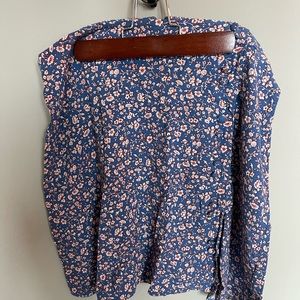 Madewell Floral Mini Skirt